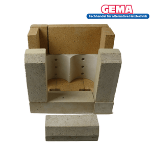 MPM DS Wood 10kW 🪨 Schamottsteine komplett für alternative Heizungstechnik. 🏠 Hochwertige Materialien!