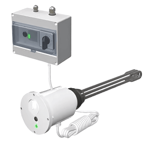 Industriesensor für Feuchtigkeits- und Temperaturmessung mit externem Steuergerät