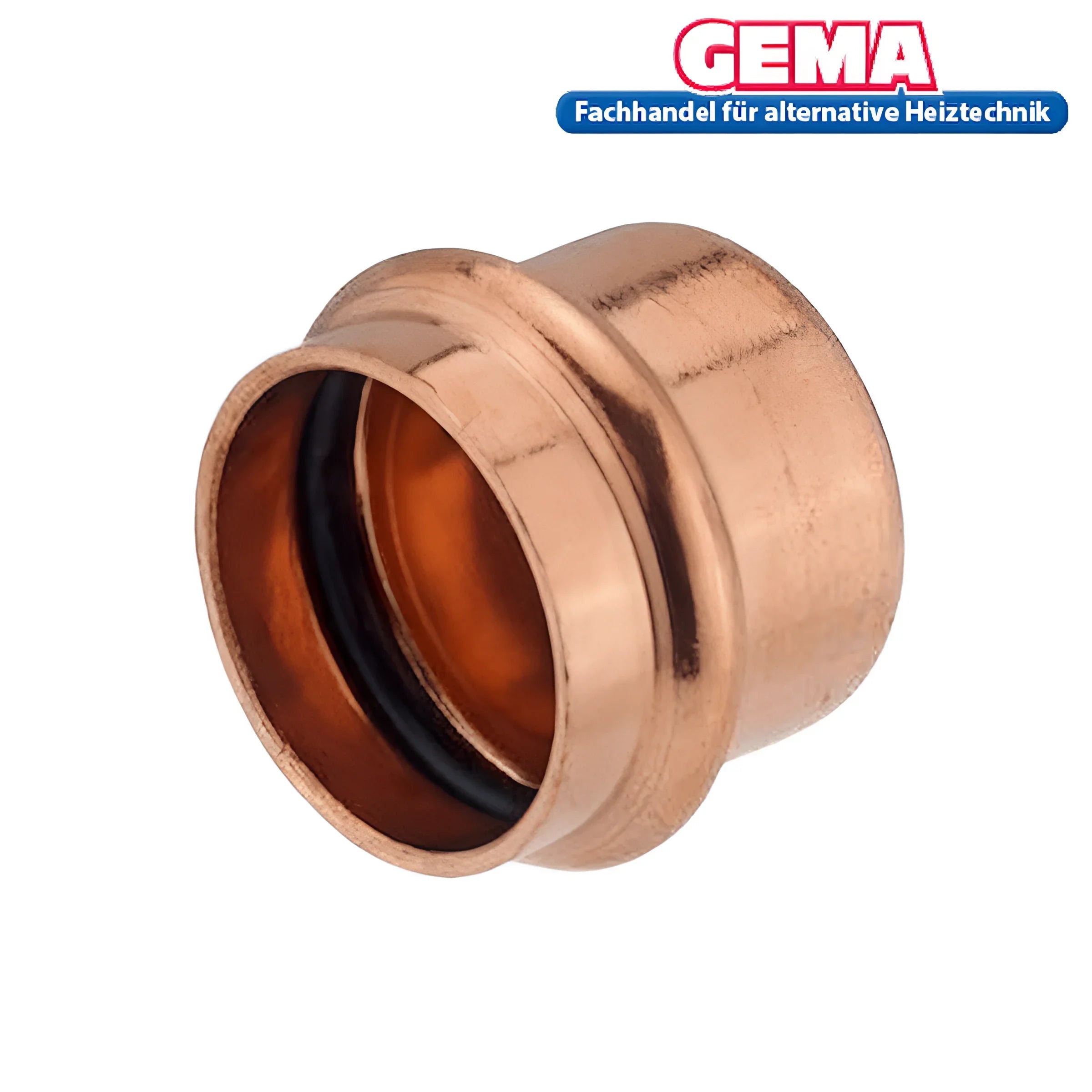 Kupferrohrfitting mit schwarzem Dichtung für pressfitting kappe, ideal für Boiler und Boiler-Zubehör