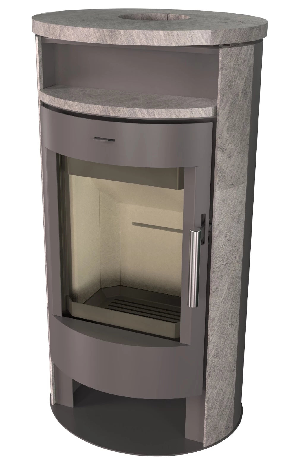 Cheminée ronde haut de gamme TORONTO