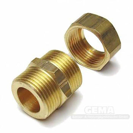 Basisfittingsatz für DN20 Solarleitung zur sicheren Montage und Verbindung.