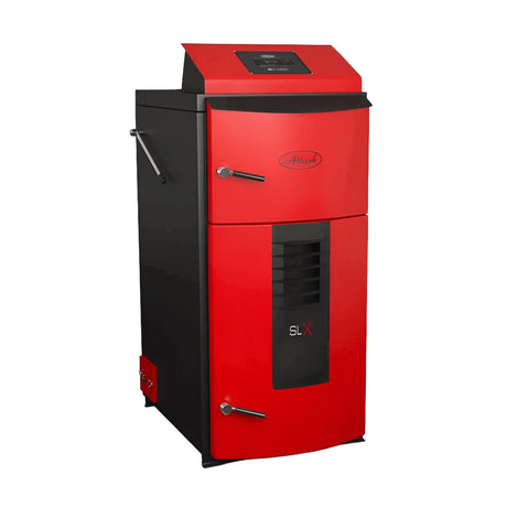 Holzvergaserkessel Attack SLX Profi 40 kW – Effiziente Holzheizung 🔥🌳.