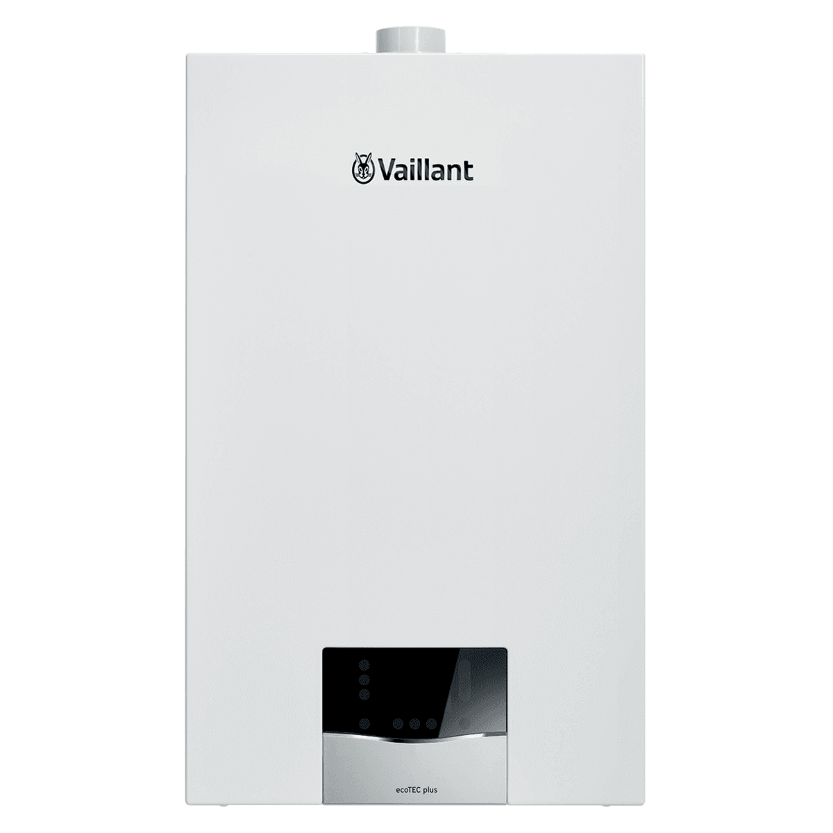 Weiße Vaillant Brennwert Gastherme EcoTEC Plus Wandgerät für effiziente Heizung