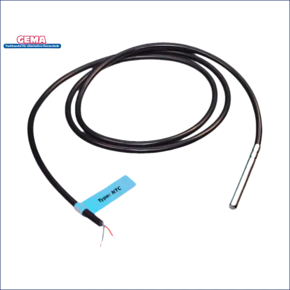 NTC10 Fühler für Gema Control mit Kabel, präziser Temperatursensor