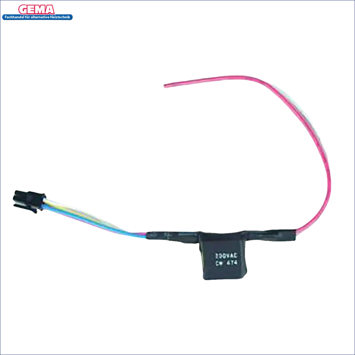 Elektrischer Kabelbaum mit Kondensator für das Produkt TP25 Kabel mit Kondensator 1µ F