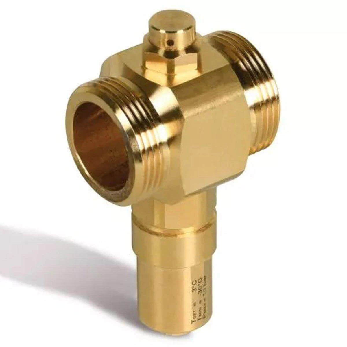 Hochwertiges 🔧 Wärmepumpen-Zubehör: Messing-Ventil für effiziente Wärmeverteilung 🌡️. Stück für optimale Leistung!