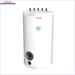 Weißer zylindrischer Trinkwasserspeicher mit 100 Litern und 2 kW Heizelement