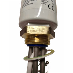Immersion heater element für Trinkwasserspeicher 100 Liter mit 2,0 kW Heizstab