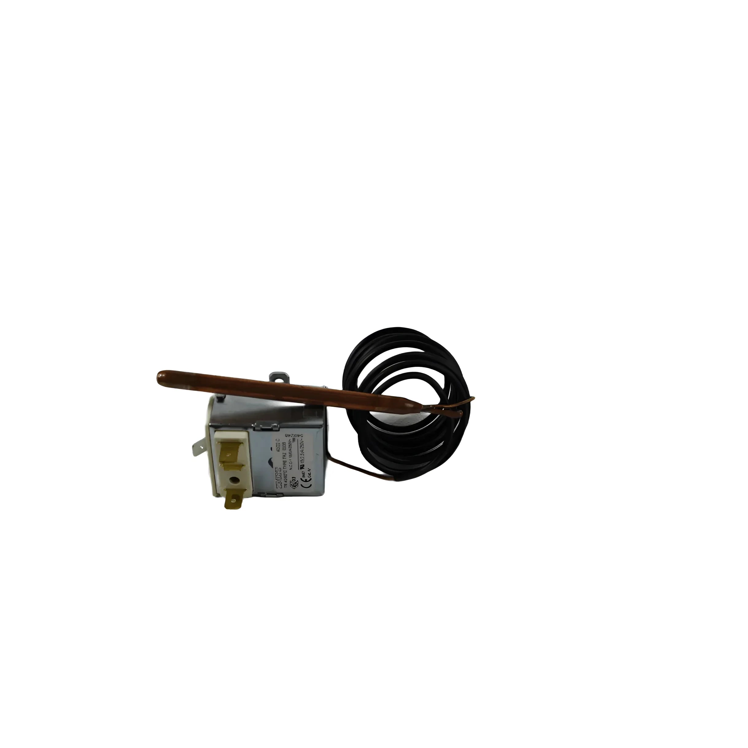 🔧 Attack Kesselthermostat 40-95°C mit Spiralfühler und 1500mm Kapillarrohr für präzise Temperaturkontrolle.