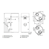 Remeha Warmwasser-Wärmepumpe Azorra Ace 250 Liter 2,4 kW.