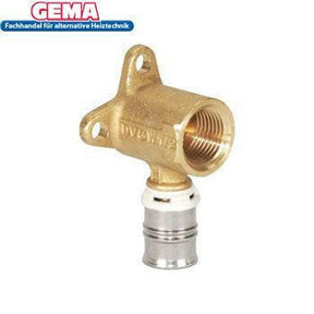 Wandscheibe für Verbundrohr.