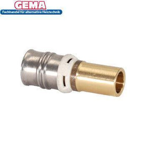 Übergang Verbundrohr auf Kupfer.