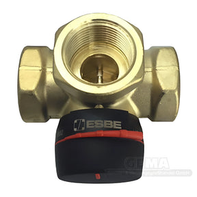 ESBE Regelt 3-Wegemischer VRG Messingventil für Heizkessel und Boiler.