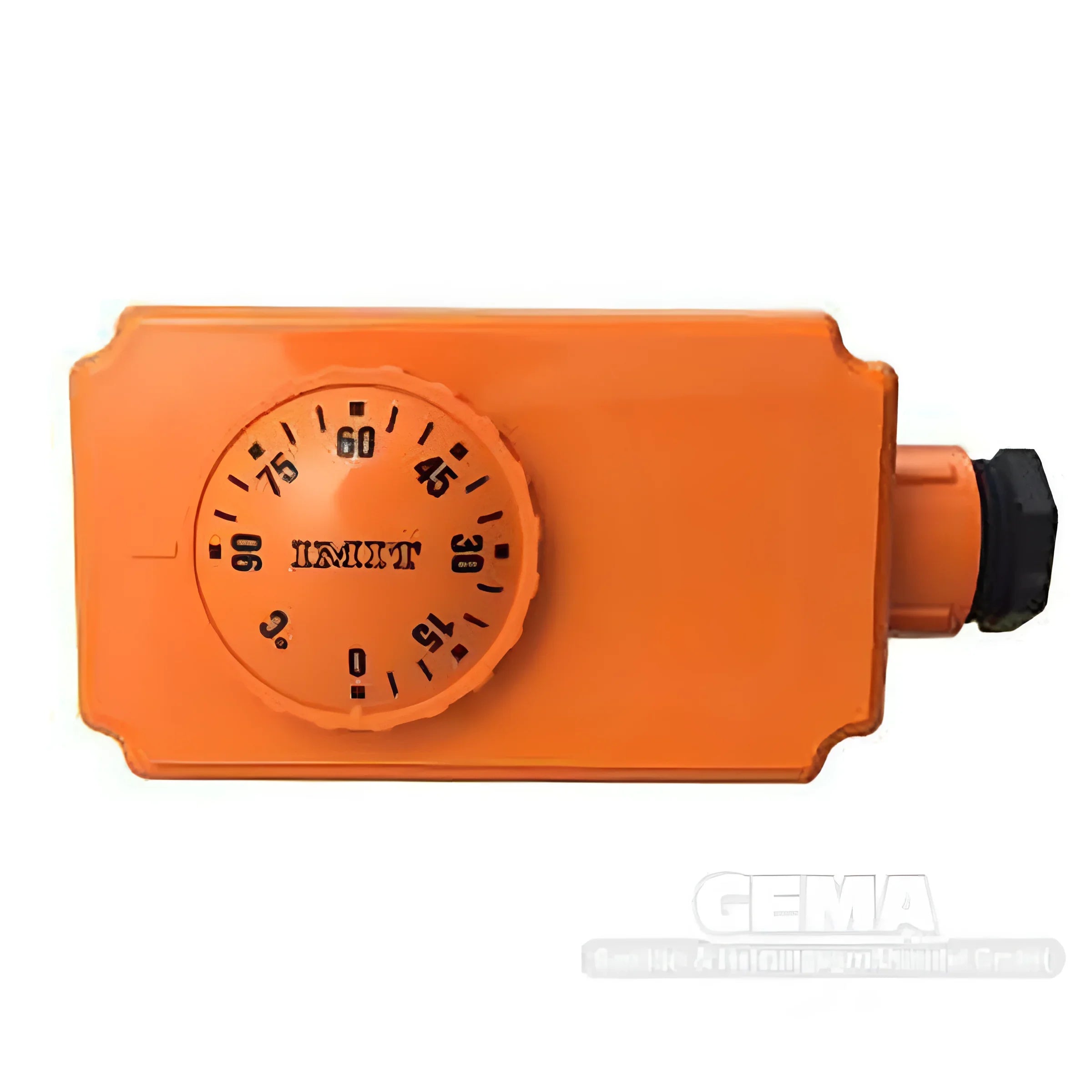 Orange Regelthermostat inkl mit Dail für automatische Temperaturregelung 0°C-90°C