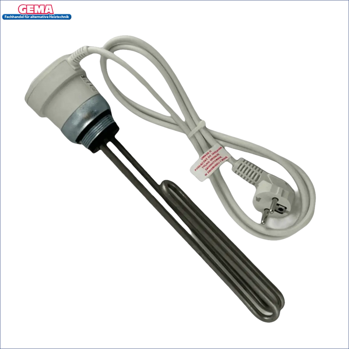 Immersionsheizer mit Stromkabel und Stecker für Trinkwasserspeicher 120 Liter
