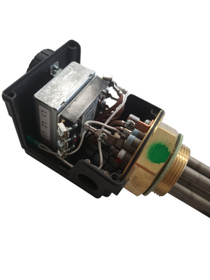 Elektrisches Heizelement mit Steuerkasten für Heizstab Heizpatrone 12 kW AG 1 ½
