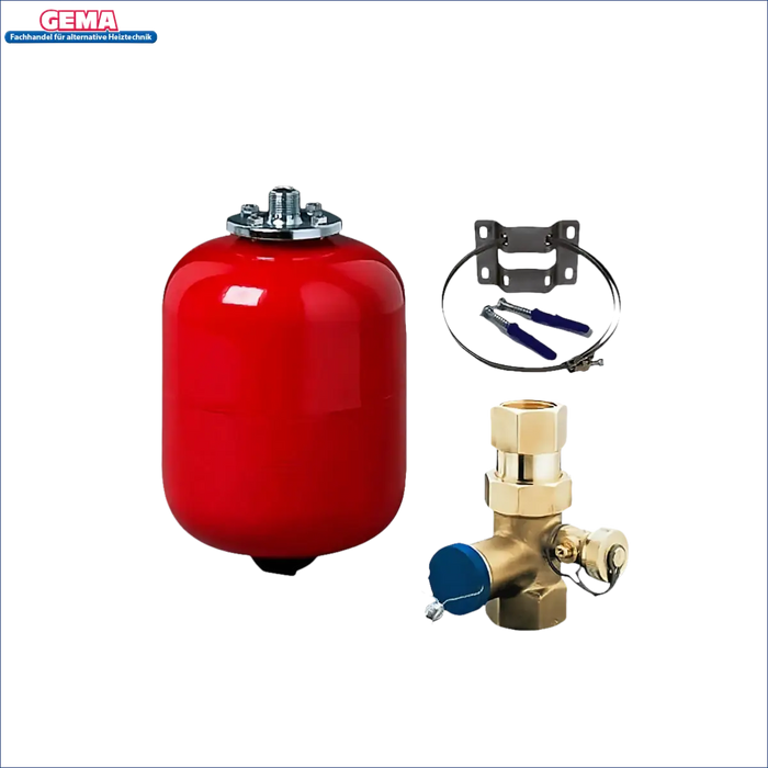 Thermoflux Pelling 25/135 mit Hygienespeicher und Plumbing Expansion Tank and Valve Kit