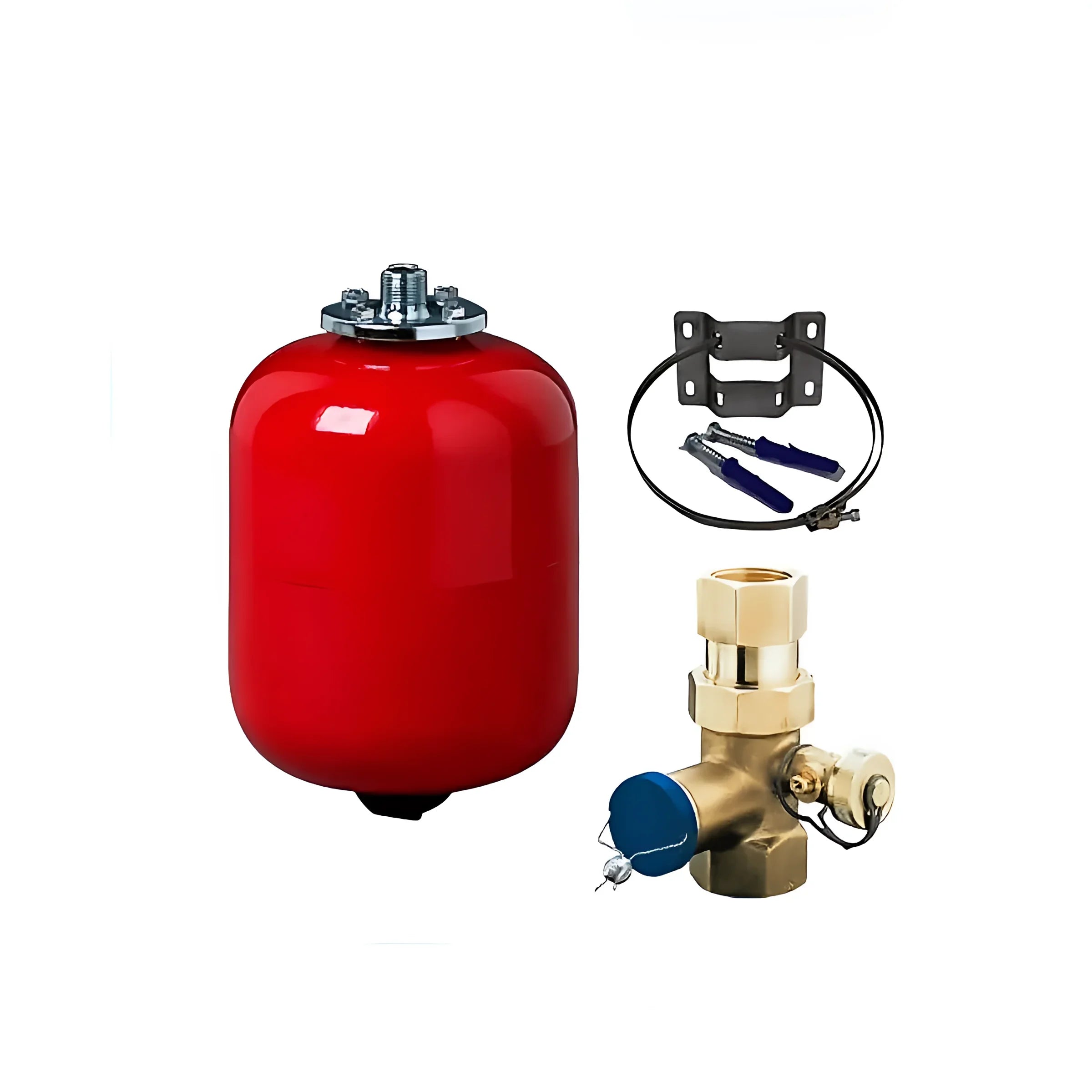 Plumbing expansion tank und Ventilkit für Pelletkessel Thermoflux mit Hygienespeicher