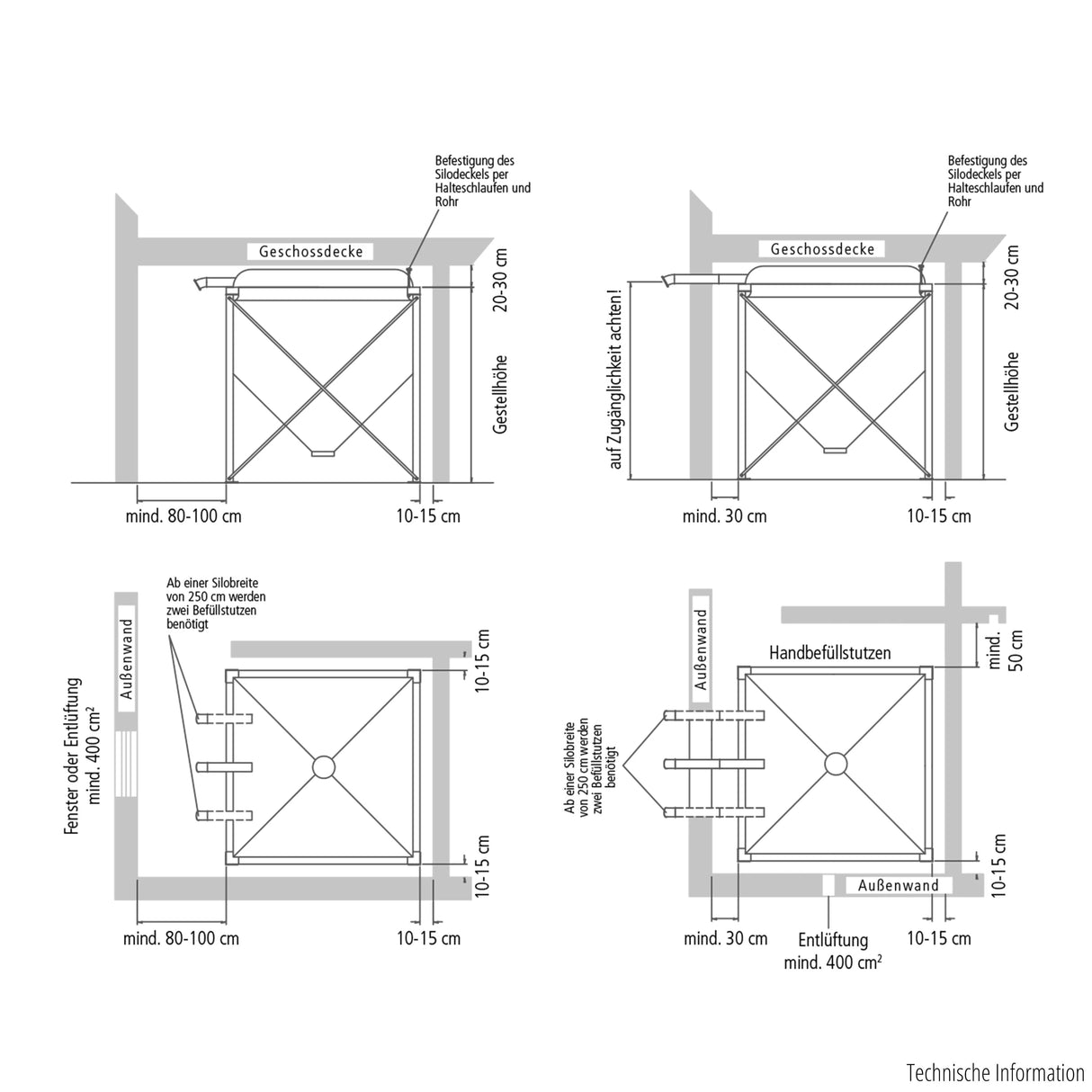A.B.S. Silos na pellet Flexilo Standard