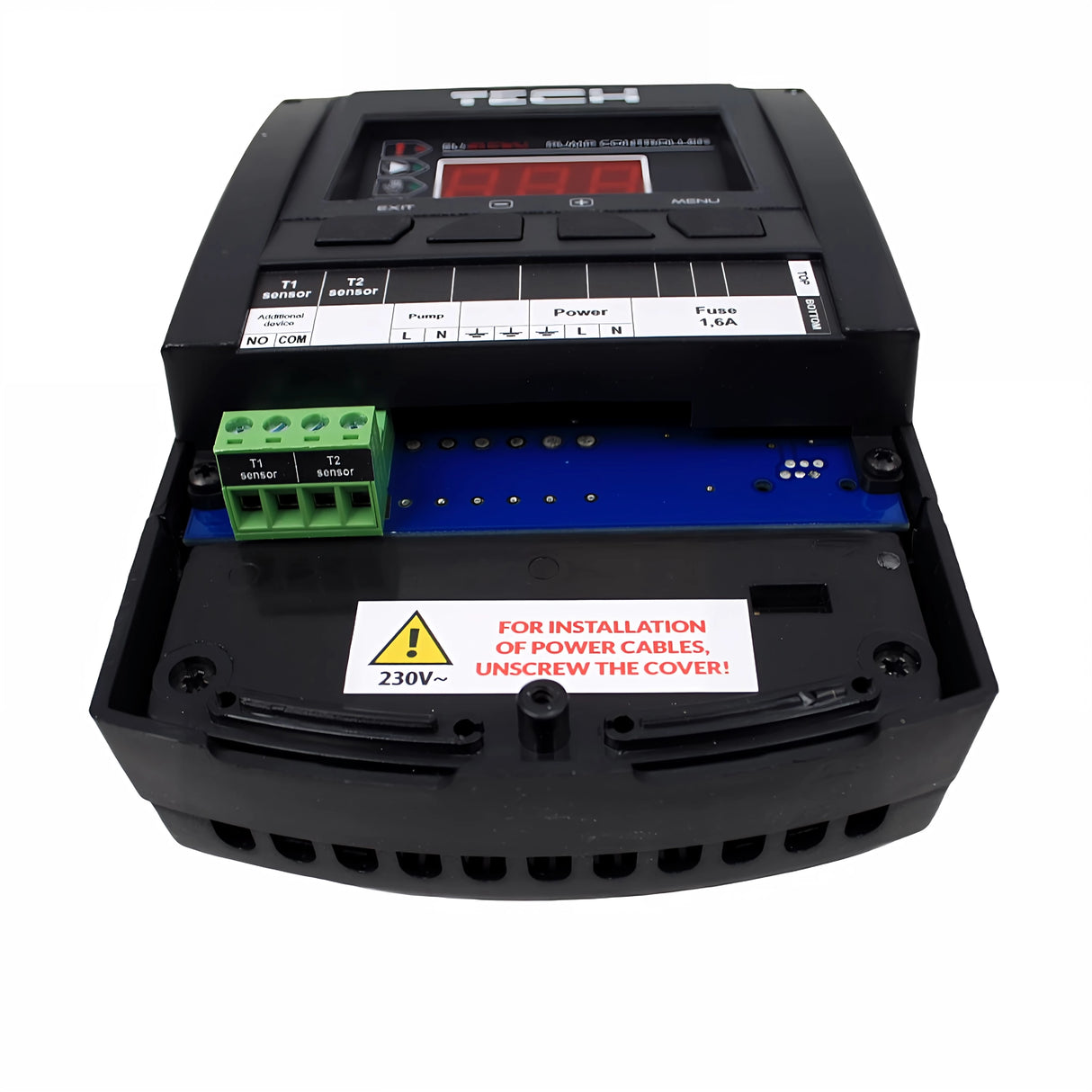 Τεχνικός ελεγκτής διαφοράς θερμοκρασίας EU-21 CWU με οθόνη LED