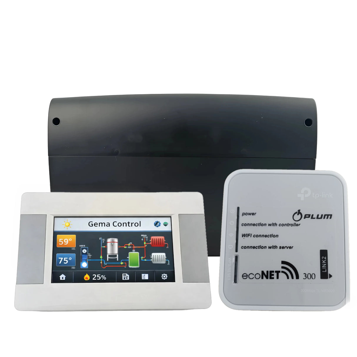 Gema Control 920 witterungsgesteuerte Heizungsregelung Set mit ecoNET300 Fernzugriff