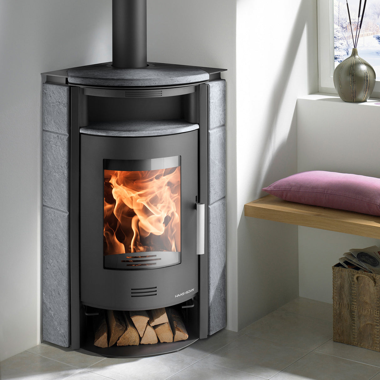 Haas+Sohn Kuopio II fireplace stove