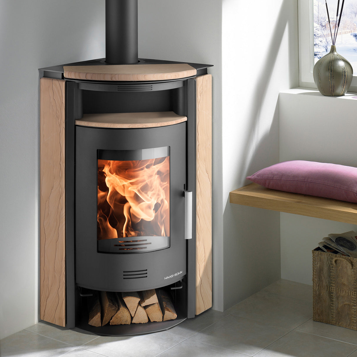Haas+Sohn Kuopio II fireplace stove