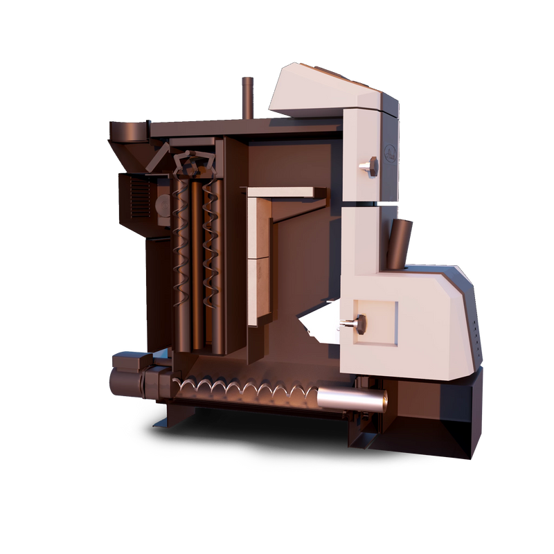 Caldera de pellets Attack Pellet 30 Automatic Plus: robusta, duradera y eficiente