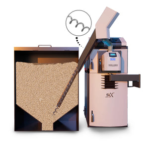 Kocioł wielofunkcyjny Attack SLX 35 kW - drewno i pellet - wydajny & Wszechstronny