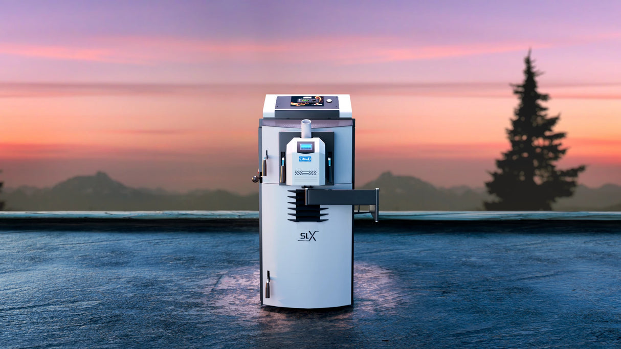 Kocioł wielofunkcyjny Attack SLX 35 kW - drewno i pellet - wydajny & Wszechstronny