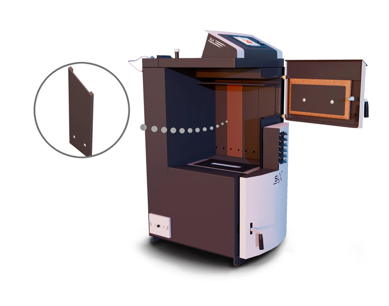 Kocioł zgazujący drewno Attack SLX 35 Lambda Touch 35 kW
