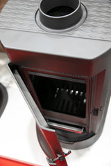 Cheminée design en fonte Plamen Tara – indépendante de l'air ambiant