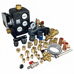 Anschlusspaket Attack DPX für Festbrennstoffkessel bis 35 kW - GEMA Shop