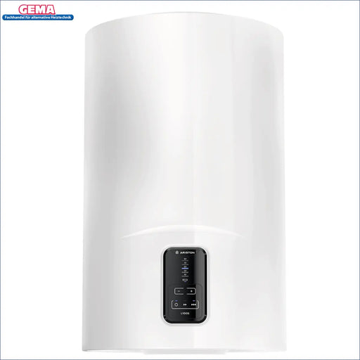 Ariston LYDOS ECO Warmwasserspeicher 🛁 in stilvollem Weiß, effizient & umweltbewusst, verfügbar in 50-100 Litern.