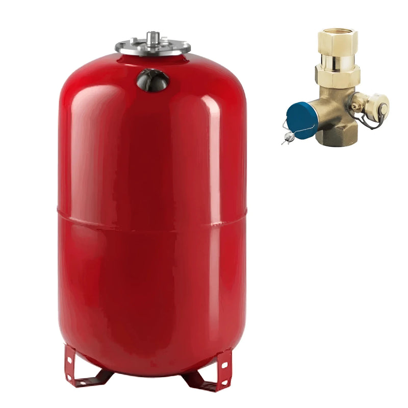 Expansionskärl för värme och varmvatten 80 till 200 liter - GEMA Shop