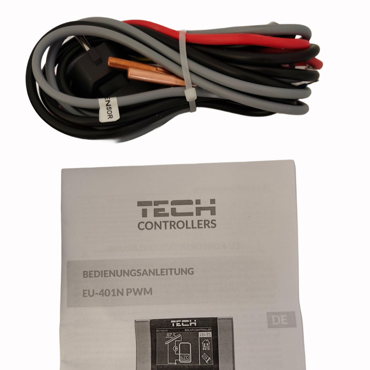 Tech EU-401N PWM Solarregelung  🌞 mit Grafikdisplay.