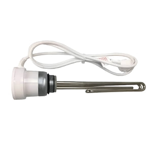 🔌 Heizstab für 120L Warmwasserspeicher mit Stecker, effizient für 🛁 Trinkwassererwärmung.