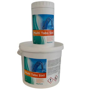 Chlortabletten für Pool - 5 - Phasen Pflege & Reinigung - Multi Tabs 5 in 1 - GEMA Shop