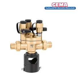 Systemtrenner BA Kompakt 1/2" mit kontrollierbarem Differenzdruck.