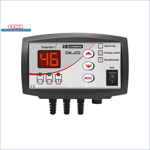Digitaler Temperatursteuerungspanel auf dem digitalen Pumpenregler EU-21 mit Pumpenschutz