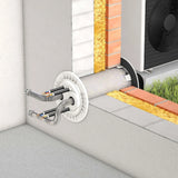 DOYMAfix® HP/O – Above-ground house entry for air-water heat pumps