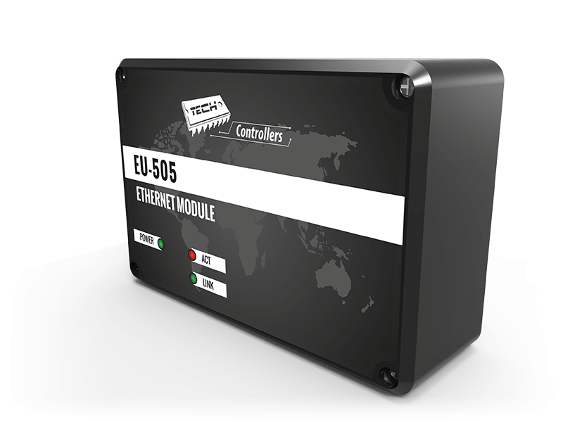 Ethernetmodul EU - 505 tālvadībai saderīgu Master Tech ierīču vadīšanai - GEMA veikals