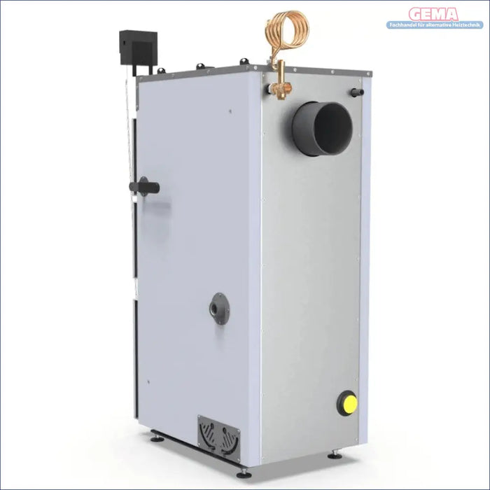 Industrieboiler mit Kupferwicklung für Festbrennstoffkessel Defro Firewood Plus 19 kW