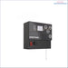 Schwarzes Defro Steuerungspanel am Festbrennstoffkessel Defro Firewood Plus 19 kW