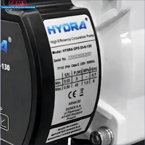 Hydra GPO energiesparende Pumpe mit hohem Wirkungsgrad für effiziente Zirkulation