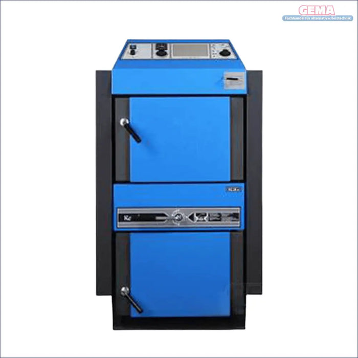 Blauer und schwarzer Festbrennstoffkessel für Industrie mit Atmos KC45S