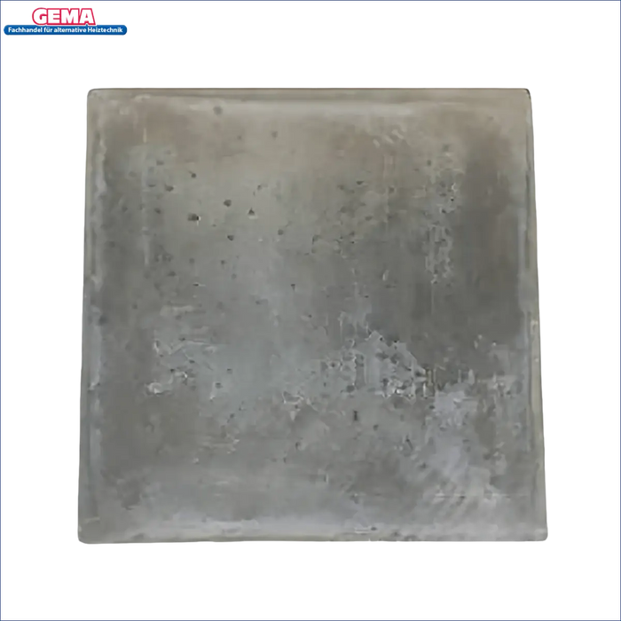 Transparente quadratische Glasblock für Keramikplatte für Defro Optima Komfort Plus 3,9 kW