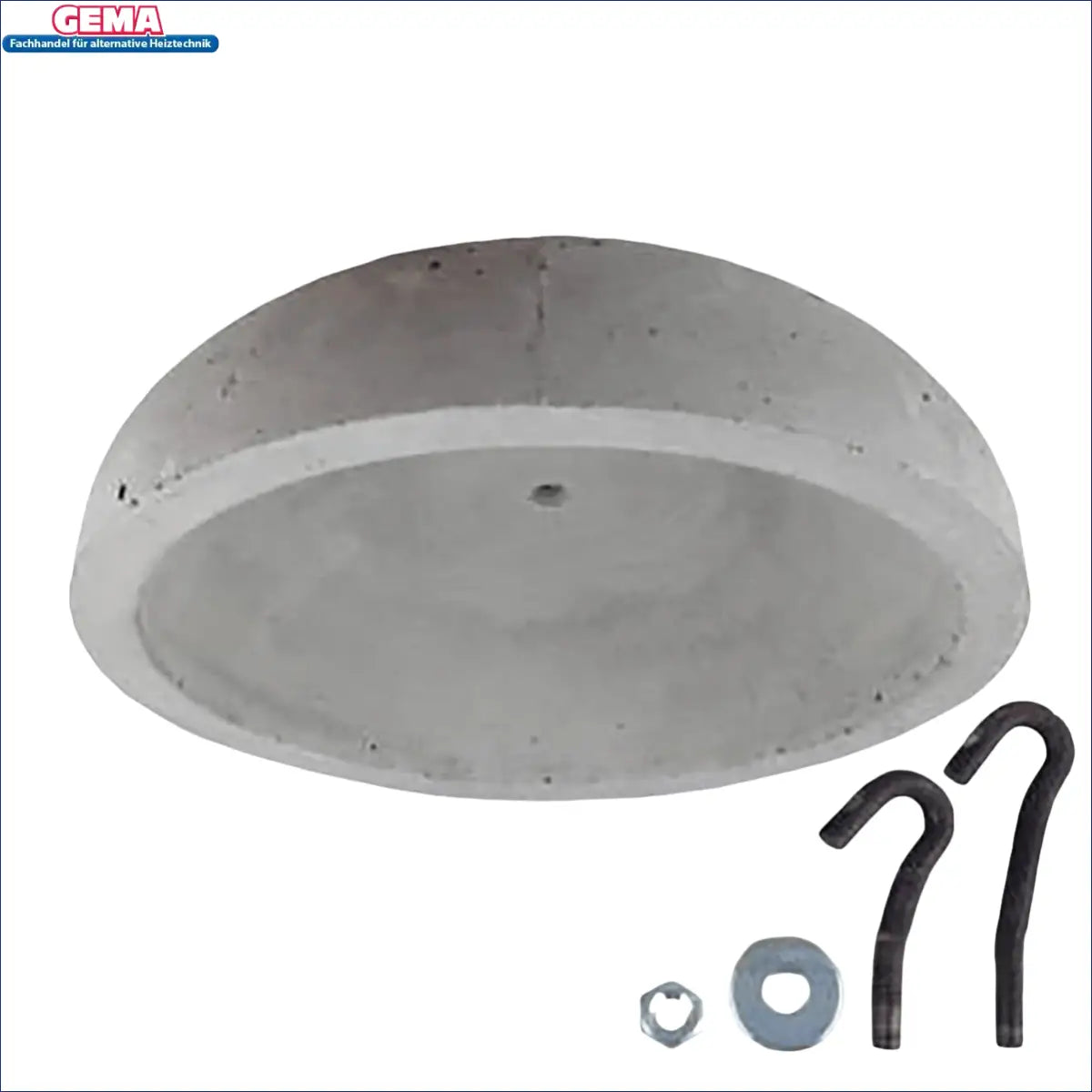 Concrete Dome mit Hardware für Keramische Deflektor im Elektromet Heizkessel Eco Save System