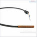 Schwarzes Kabel mit freiliegendem Kupfersensor für Irleh Plus Heizkessel