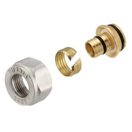 Klemmringverschraubung, selbstdichtend – Präzise und sichere Rohrverbindung.